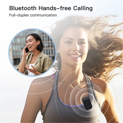 Wearable Bluetooth Speaker Clip-On Wireless Portable Speaker Built-in Mics