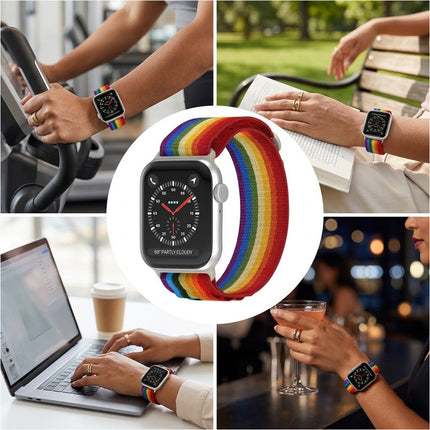 For Apple Watch iWatch Band Strap 9 8 7 6 SE 46mm 42mm 44mm SE Nylon Alpine