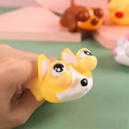 Sleeping Dogs Dogs Pinch Toys Telescopic Fidget Toy Doll