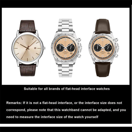 Breathable Watch Straps for NATO Style Wristwatches Band Black