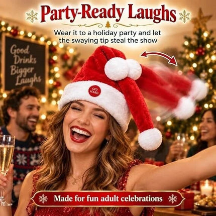 Merry Christmas Dancing Moving Santa Hat Party Funny Hat Xmas  Gift