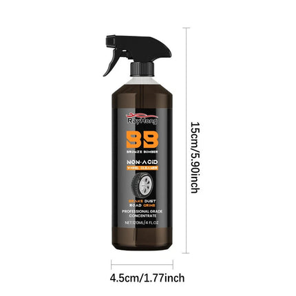 3x Brake Bomber Wheel Cleaner Powerful Non-Acid Truck&Car Wheel Cleaner Spray