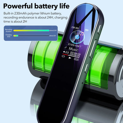 Portable Mini Digital Voice Recorder Audio MP3 Player Sound Recording Device AU
