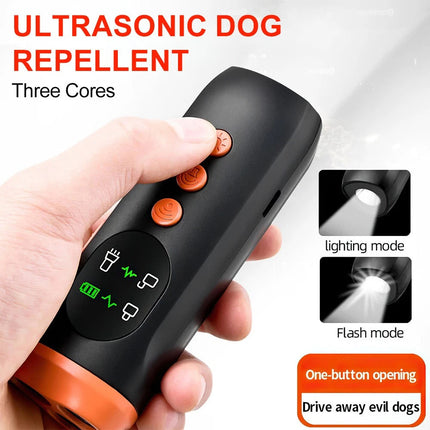 Handheld Ultrasonic Dog Barking Anti Bark Device Control Stop Repeller Trainer