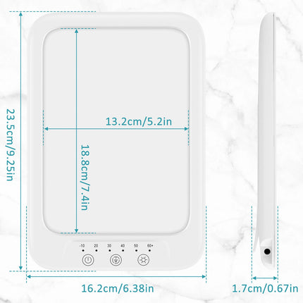Sad Lamp, 2800-6000K Dimmable Simulated Sunlight Ambient Light