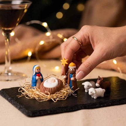 Holy Family Nativity Manger Scene Kit Christmas Figurines Christmas Gifts