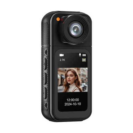 2.7K Portable WiFi Camera Thumb Action Camera Pocket Cam with Lanyard
