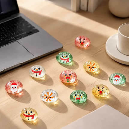 2026 Christmas SquishiesAdvent Calendar, 12PCS Dumpling Toys Countdown