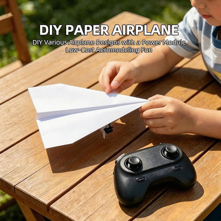 RC Paper Aircraft Kit Electronic DIY Paper Aircraft Fly For  Adults Gift AU