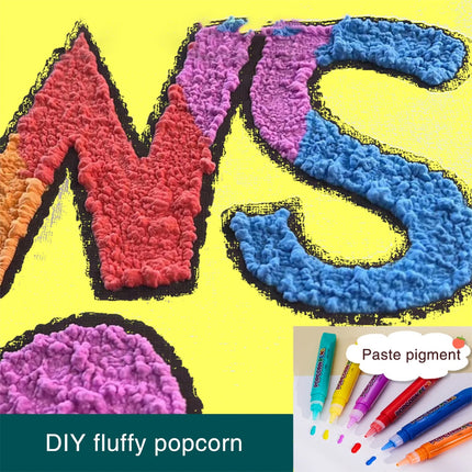 3D Magic Popcorn Pens Puffy Paint Bubble Pen  3D Art Pens Gift