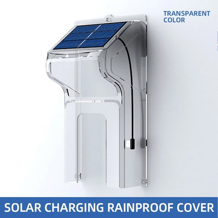 Waterproof Solar Charging Camera Intercom Rain Cover Wireless Video Doorbell
