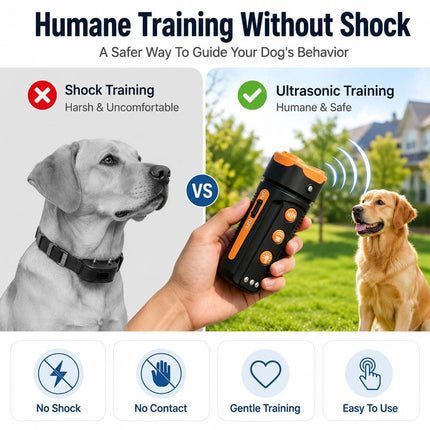Outdoor Anti Bark Device Ultrasonic Dog Barking Control Stop Repeller Trainer