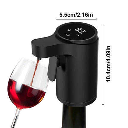 Automatic Electric Digital Wine Decanter Aerator Dispenser Pourer Pump Whiskey