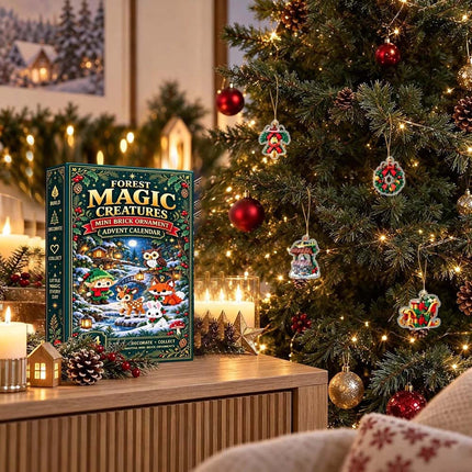 Forest Magic Creatures Ornament Advent Calendar