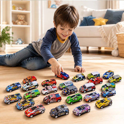 Christmas Advent Calendar 24 Days Countdown Calendar Diecast Cars Set Vehicles