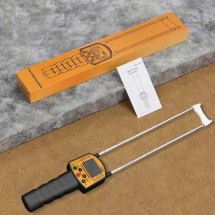 Portable Hay Grain Moisture Meter Corn Rice Bean Moisture Tester Voice Broadcast