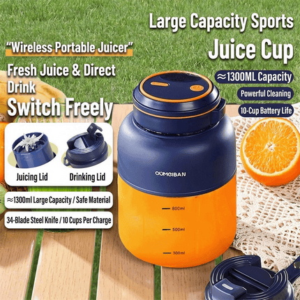 Wireless Electric Juicer Portable Juicer Juicer Blender Kitchen Rechargeable