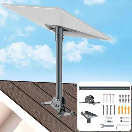 Gen 3 Mount for Starlink, Adjustable Wall /Roof Mounting Kit Compatible with V3