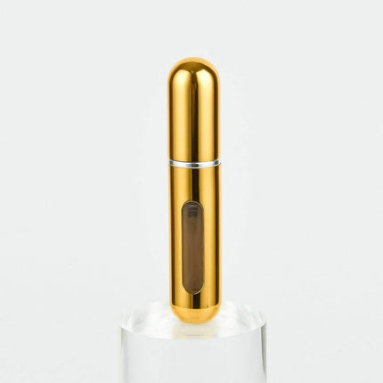 2Pcs Mini Perfume Atomizer Bottle 8ml Empty Small Spray Bottle for Travel Gold
