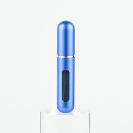 2Pcs Mini Perfume Atomizer Bottle 8ml Empty Small Spray Bottle for Travel Matte Blue