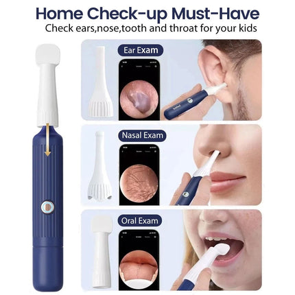 Wireless Visual Ear Wax Removal Tool HD Camera Cleaner Scoop Kit with Smart Case