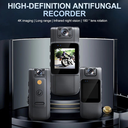 WiFi 4K Camera Camcorder 1080P Body camera Police Cam With Audio Video DVR IR Night Cam