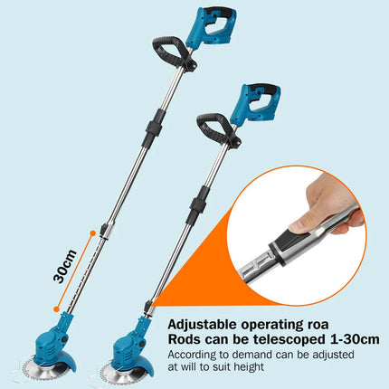 Cordless Electric Grass String Trimmer Lawn  Brush Mower Whipper Snipper