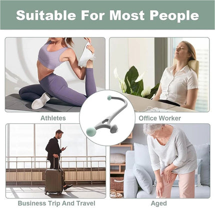 Hook Cane Back Massager Stick Trigger Point Massage Tool