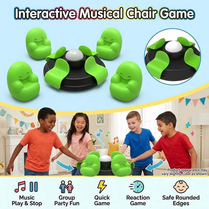 Beat Slap Board Game Set For Family Party With Light Sound Host And 4 Mini Sofas