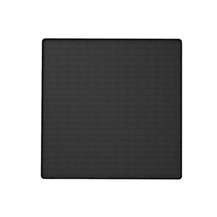 60*60Cm Non-Slip Waterproof Dust-Proof Thicken Silicone Washing Machine Protector Mat Black
