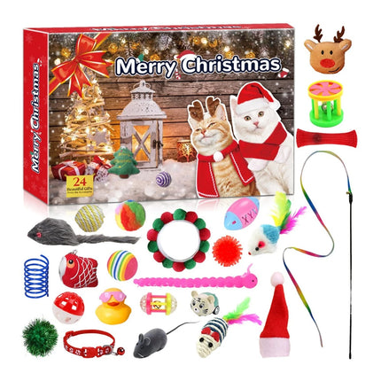 Cat Advent Calendar 2026 Christmas Countdown Calendar for Kitten Toys