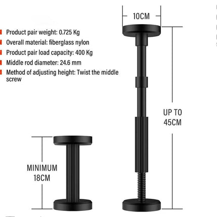 2Pcs Cabinet Lifting Bracket Cabinet Installation Jack Support Hand Work Support Rod`