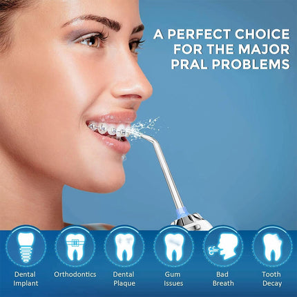 Cordless Water Flosser Jet Dental Electric Oral Irrigator Teeth Cleaner