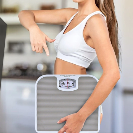 Mechanical Bathroom Scale Machine Weighing Scales Weight Display 130kg
