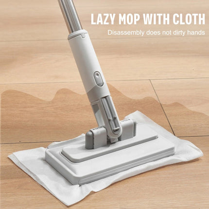 360° Rotation Mini Mop Automatic Cloth Changing Lazy Floor Cleaning Mop for Household