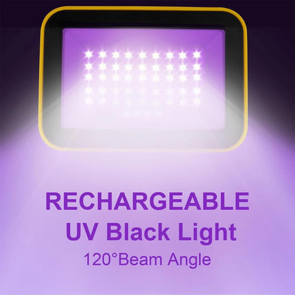 Portable UV Black Lights Spotlights LED Floodlight Waterproof Party Light