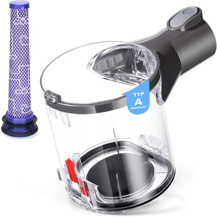 Dust Dirt Bin for Dyson V6 Animal DC59 DC58 Purple Vacuum Cleaner Container