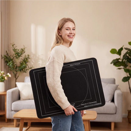 1000pcs Tilting Puzzle Board With 2-in-1 Designed Stand Cover Felt Mat 6 Trays