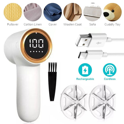 Electric Lint Remover Fabric Shaver Sweater Clothes Portable Shaver Defuzzer