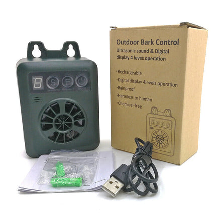 Ultrasonic Anti-Barking Device Pet Dog Bark Control Stop Repeller Silencer Tool