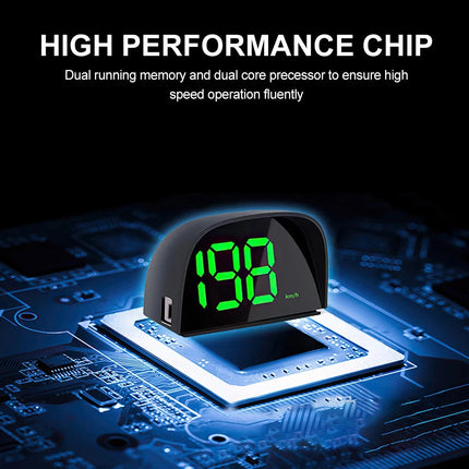 Car HUD Headup Display KM/H  Digital Speedometer Car Truck SUV Driving Speed