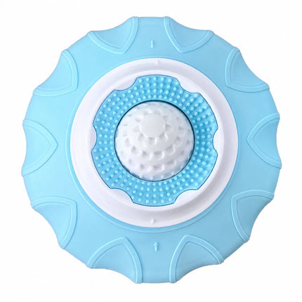 Liquid Food Slow Feeder Licking Dispenser, Rolling Ball-in Lick Bowl Anti-Slip