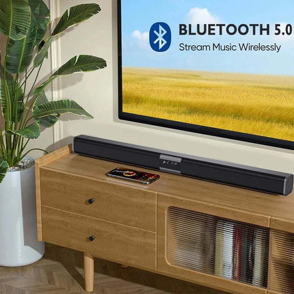 32 inch Wireless Bluetooth Sound Bar Speaker TV Home Theater Subwoofer Soundbar