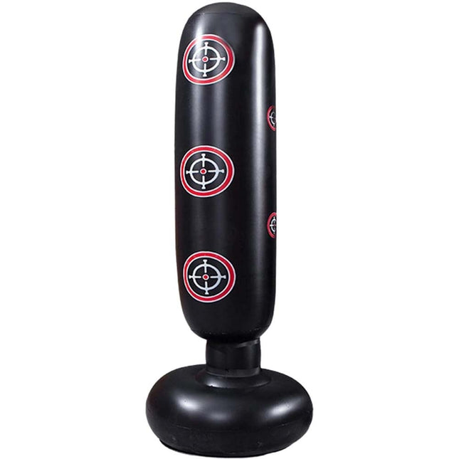 Boxing Punching Bag Sandbag Free Standing Dummy Target Fitness Kick MMA