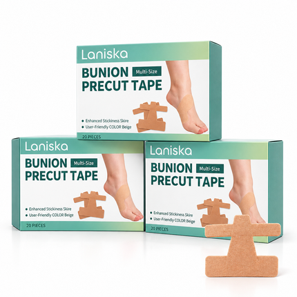 60PCS Bunion Corrector & Pain Relief Kinesiology Athletic Tape For Bunions