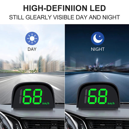 Car HUD Headup Display KM/H  Digital Speedometer Car Truck SUV Driving Speed