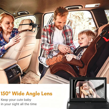 4.3 inch Foldable Car Rear View Display Screen & Camera Set