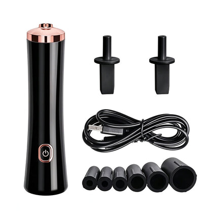 Electric Eyelash Glue Shaker Nail Lacquer Shaker 6PCS Heads for Eyelash Glue Ink