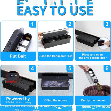 Electronic  Mice Killer Pest Victor Control Electric Zapper Rodent