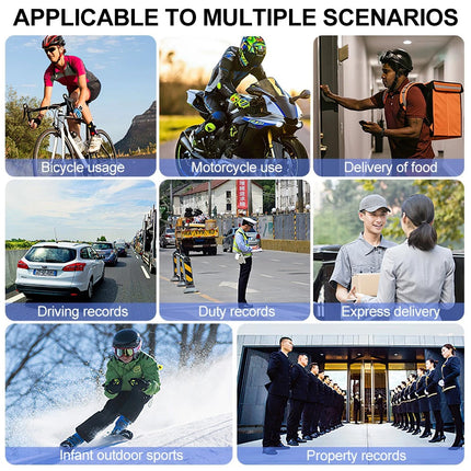 WiFi 4K Camera Camcorder 1080P Body camera Police Cam With Audio Video DVR IR Night Cam